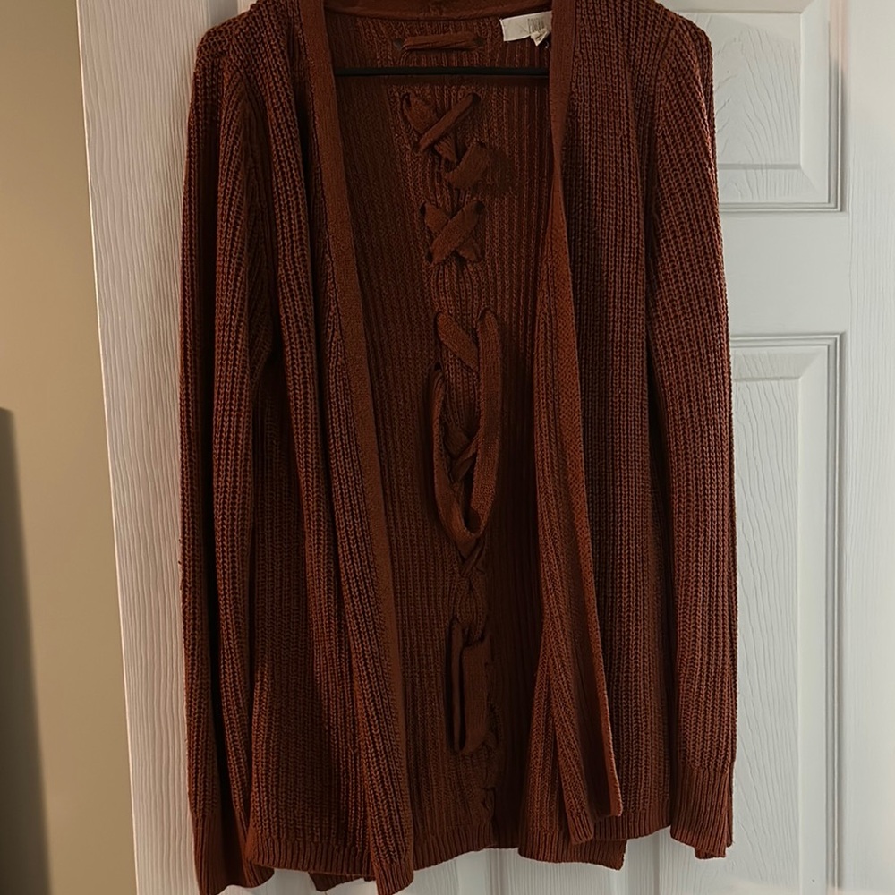 Women's Rust Orange Sweater